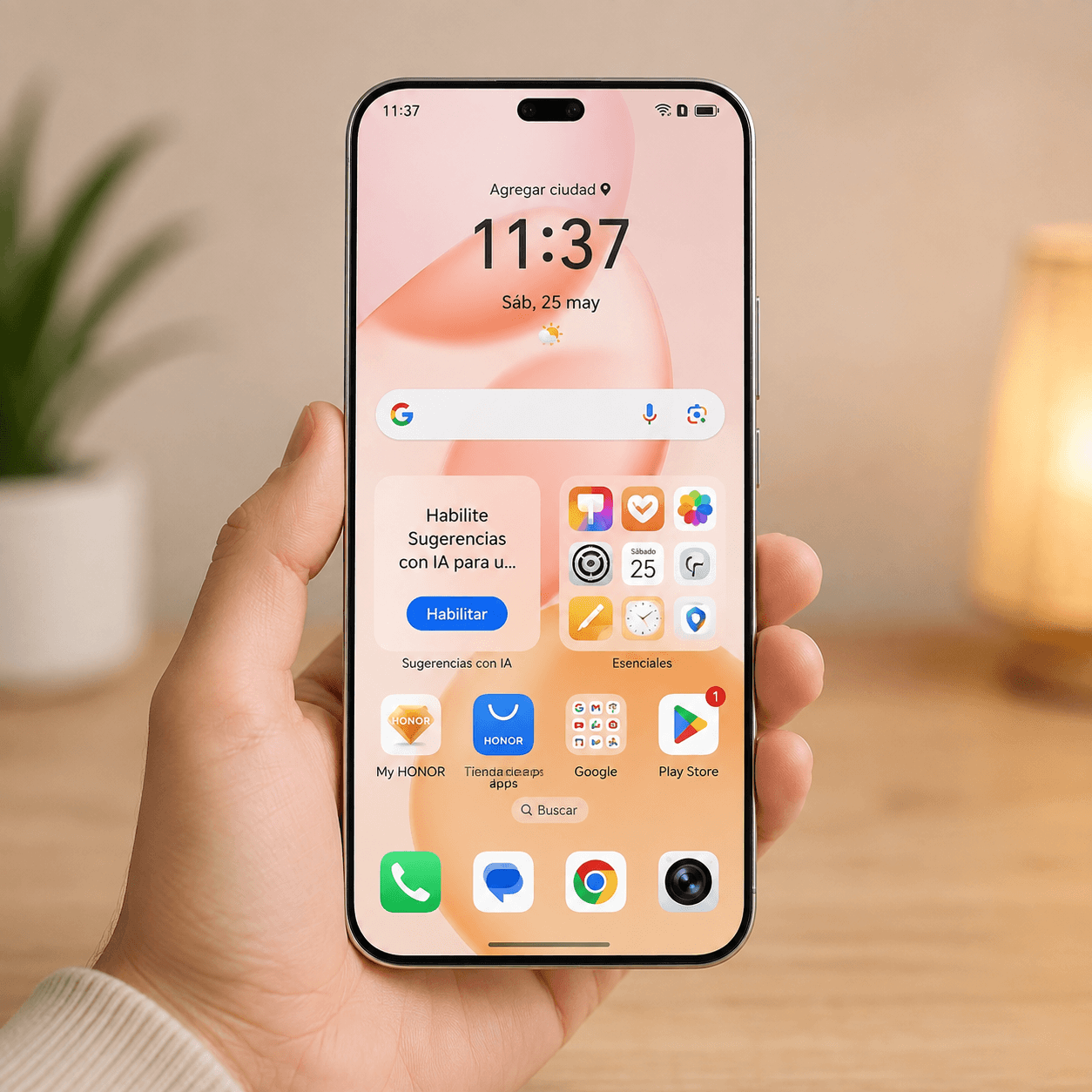 Honor 400 sistema operativo Android celular