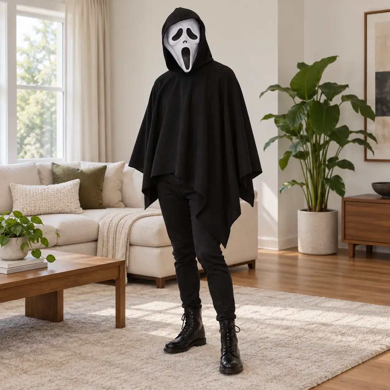 Disfraz ghostface para hombre
