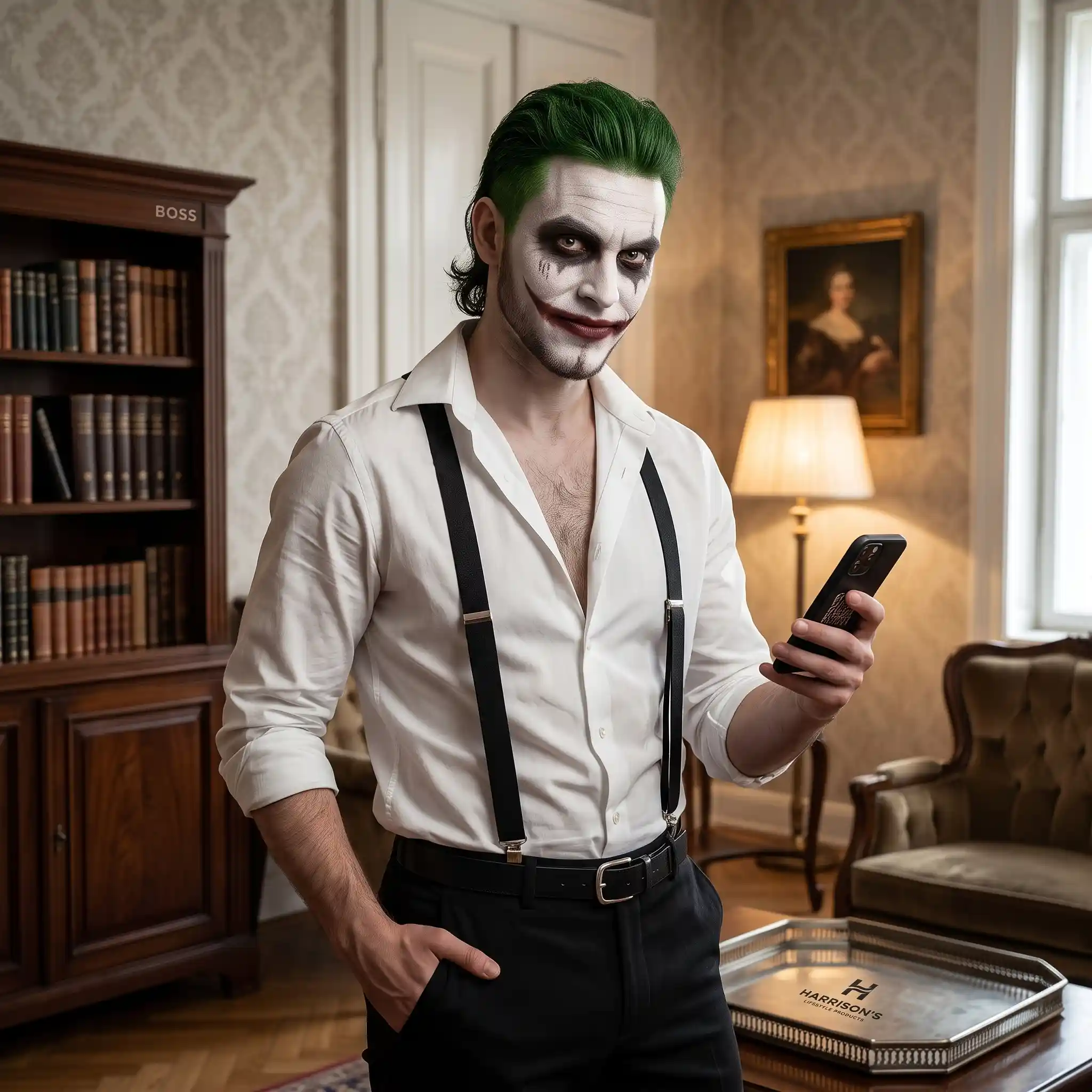 Disfraz de joker para hombre