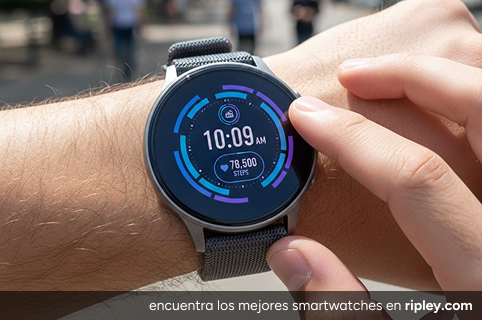 Smartwatch y reloj inteligente deportivo