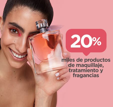 Maquillaje, tratamiento y fragancias