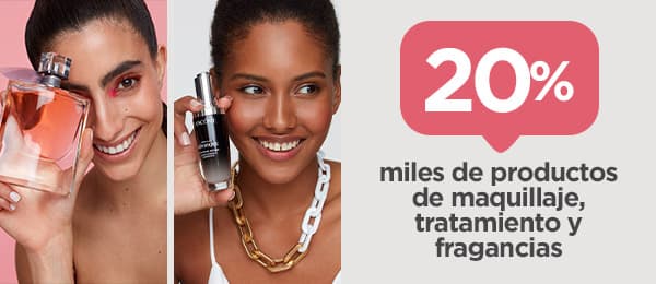 Maquillaje, tratamiento y fragancias