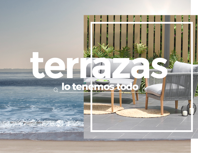 Decoración y muebles de terrazas