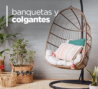 Banquetas y colgantes